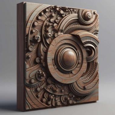 Patterns and decorations stl Steel 1 3d model